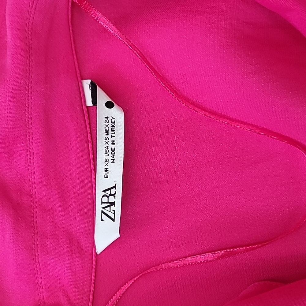 ZARA WRAP BUTTONED SHIRT DRESS - Picture 7 of 12